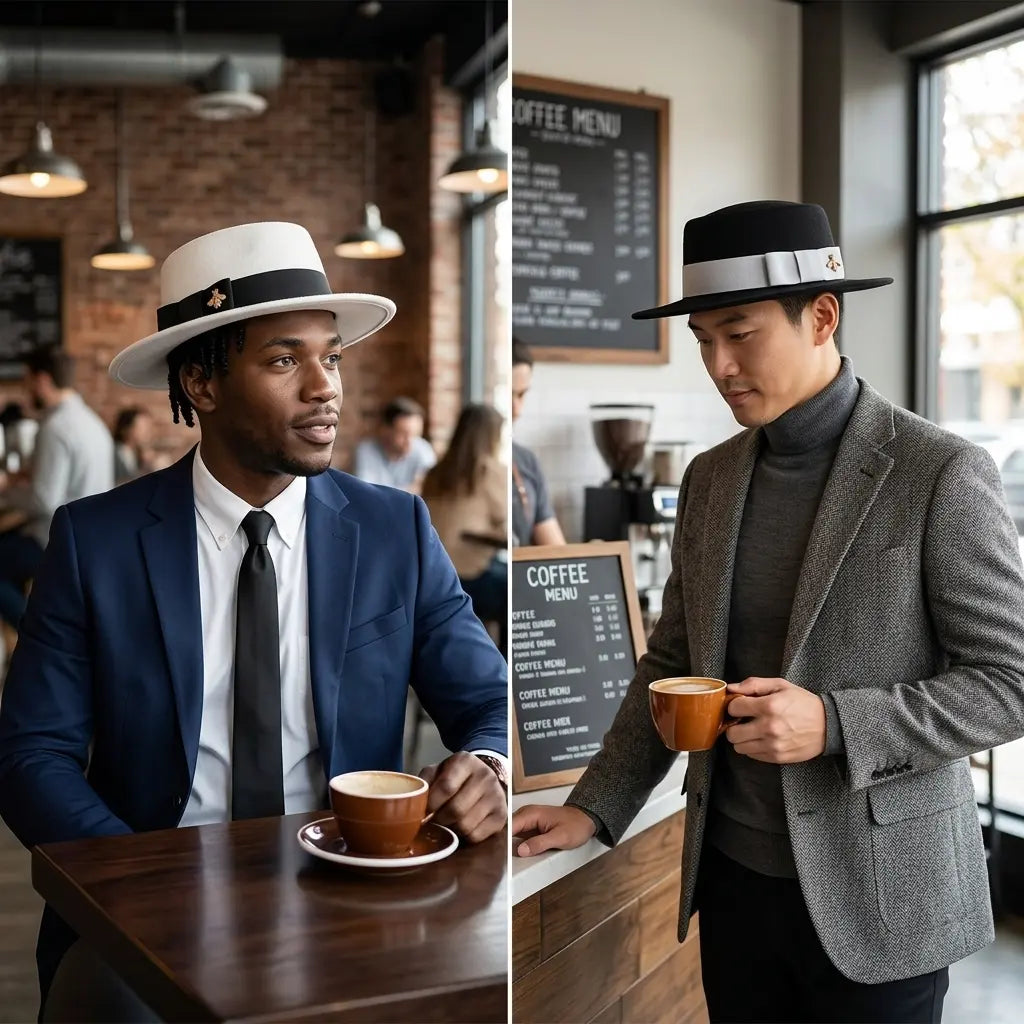 Golden Firefly Classic Boater Hat