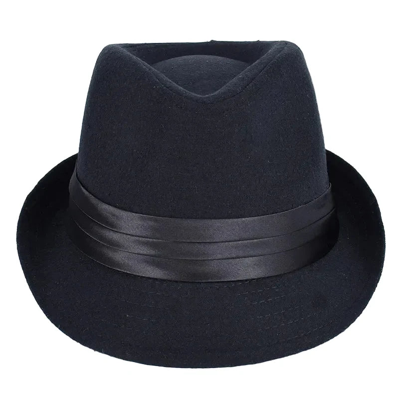 Goldstone Black Felt Trilby Hat