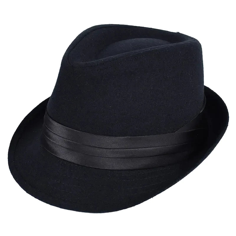 Goldstone Black Felt Trilby Hat