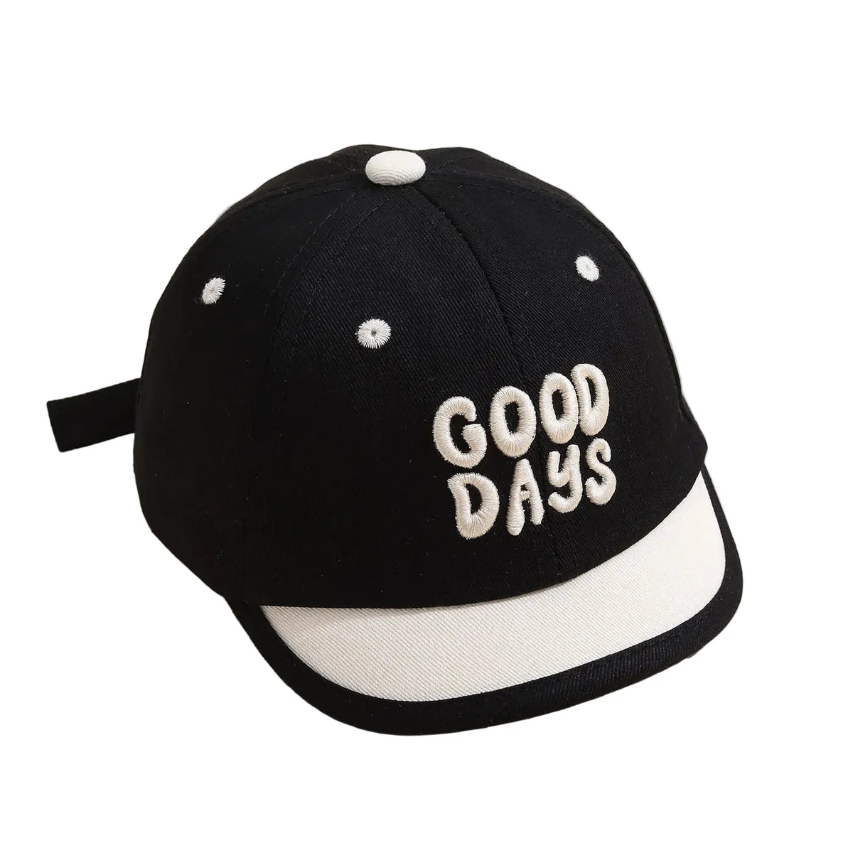 Good Days Kids Short Brim 6-Panels Baseball Cap