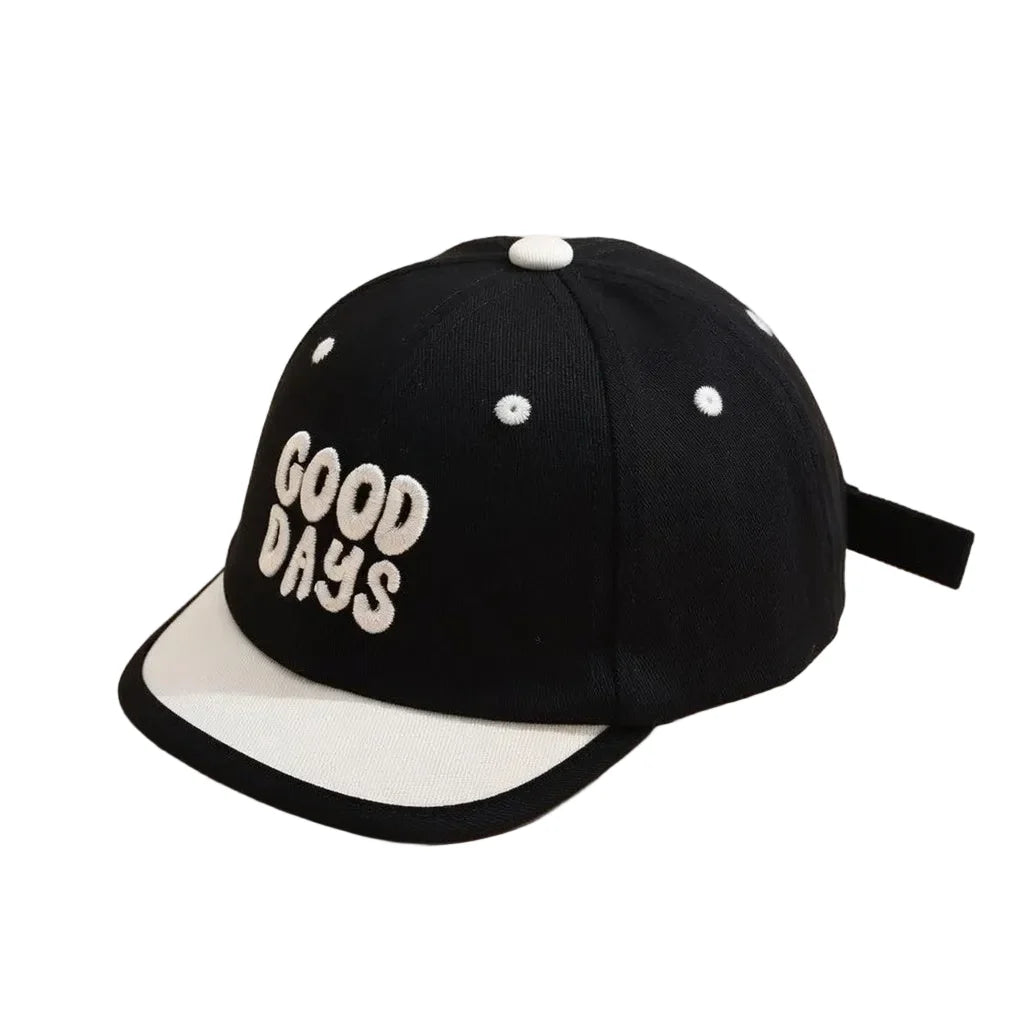 Good Days Kids Short Brim 6-Panels Baseball Cap