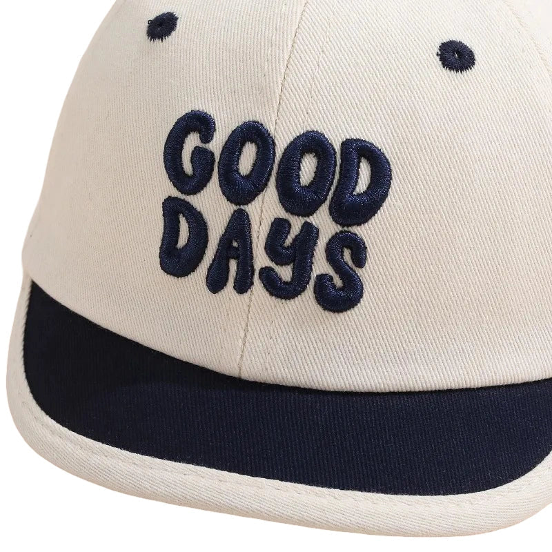 Good Days Kids Short Brim 6-Panels Baseball Cap