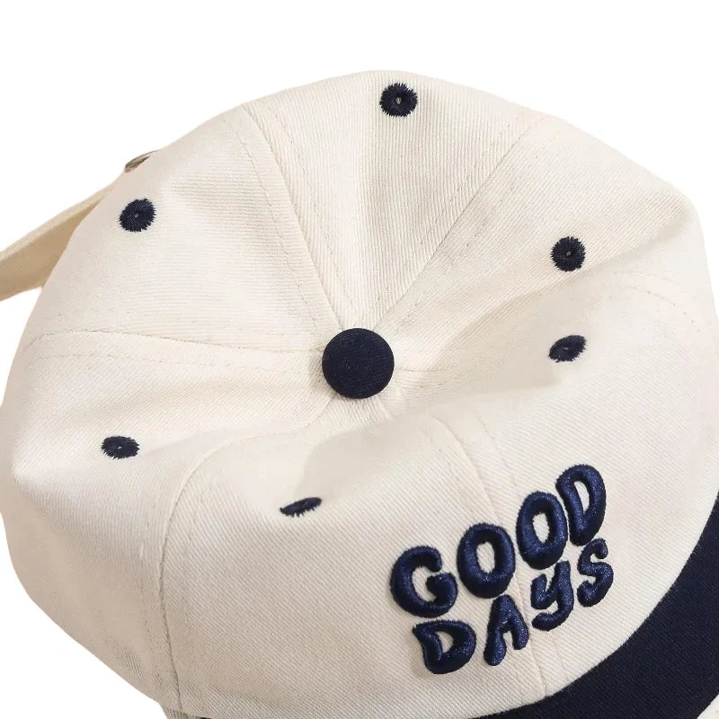Good Days Kids Short Brim 6-Panels Baseball Cap