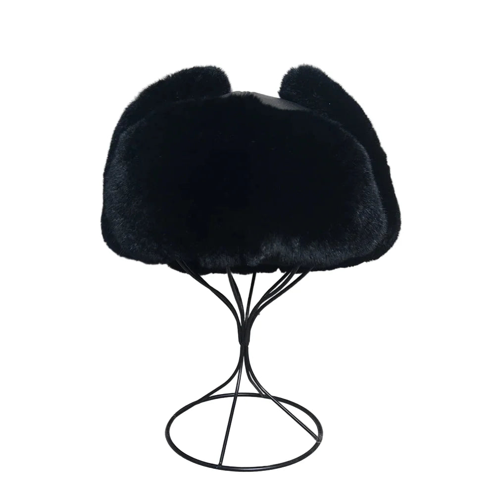 Gorki Genuine Leather Trapper Bomber Hat