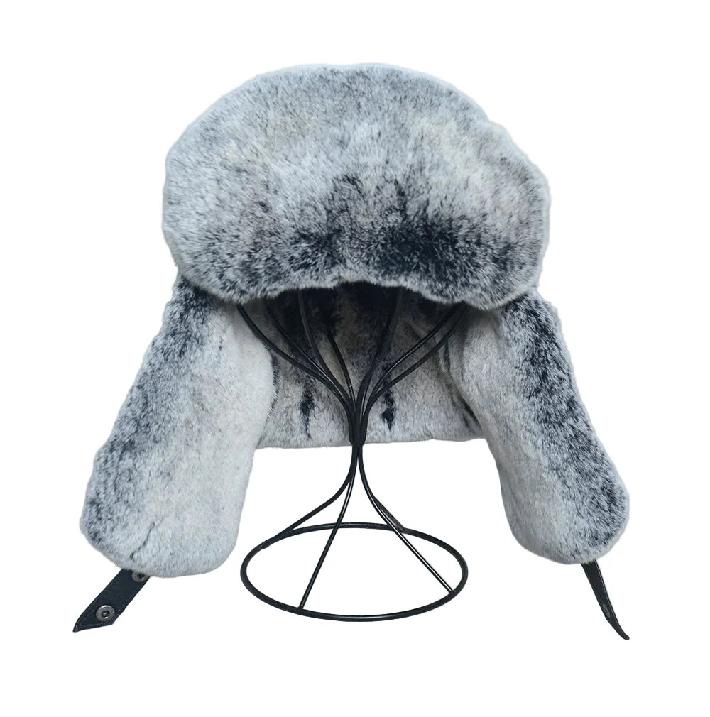 Gorki Genuine Leather Trapper Bomber Hat