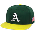 Gothic A Letter USA Snapback Cap