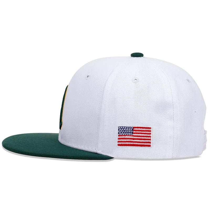 Gothic A Letter USA Snapback Cap