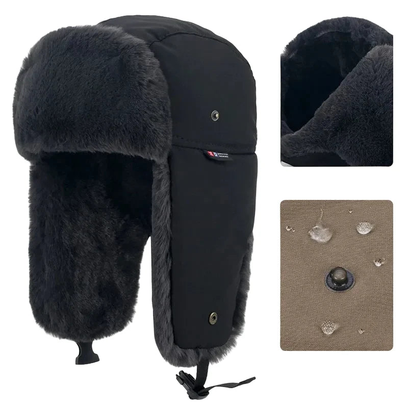 Great Falls Winter Waterproof Trapper Bomber Hat