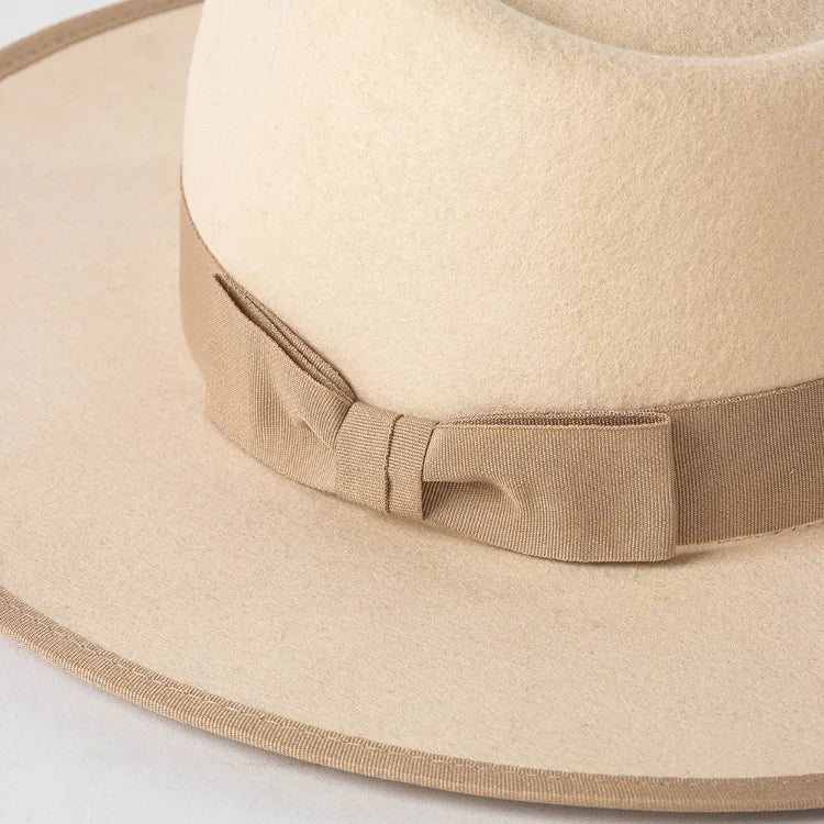 Greenberg Wide-Brim Wool Fedora Hat