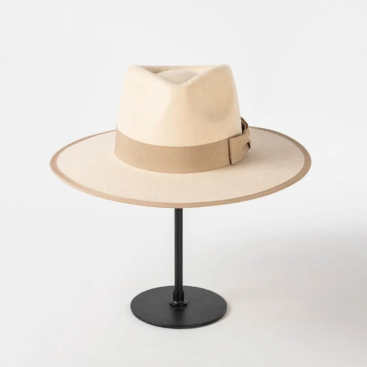 Greenberg Wide-Brim Wool Fedora Hat