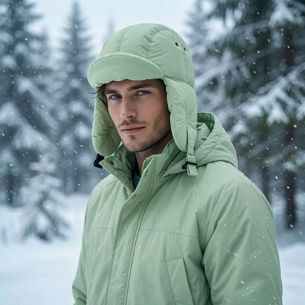 Greenwich Winter Padded Thermal Trapper Bomber Hat
