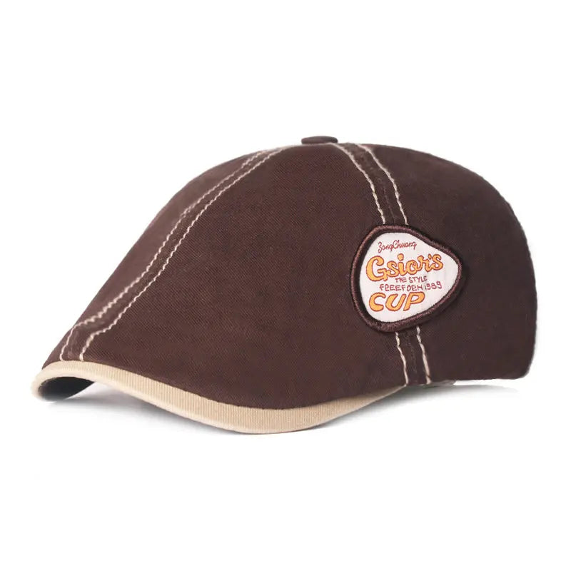 Gsior's Cup Cotton Flat Cap