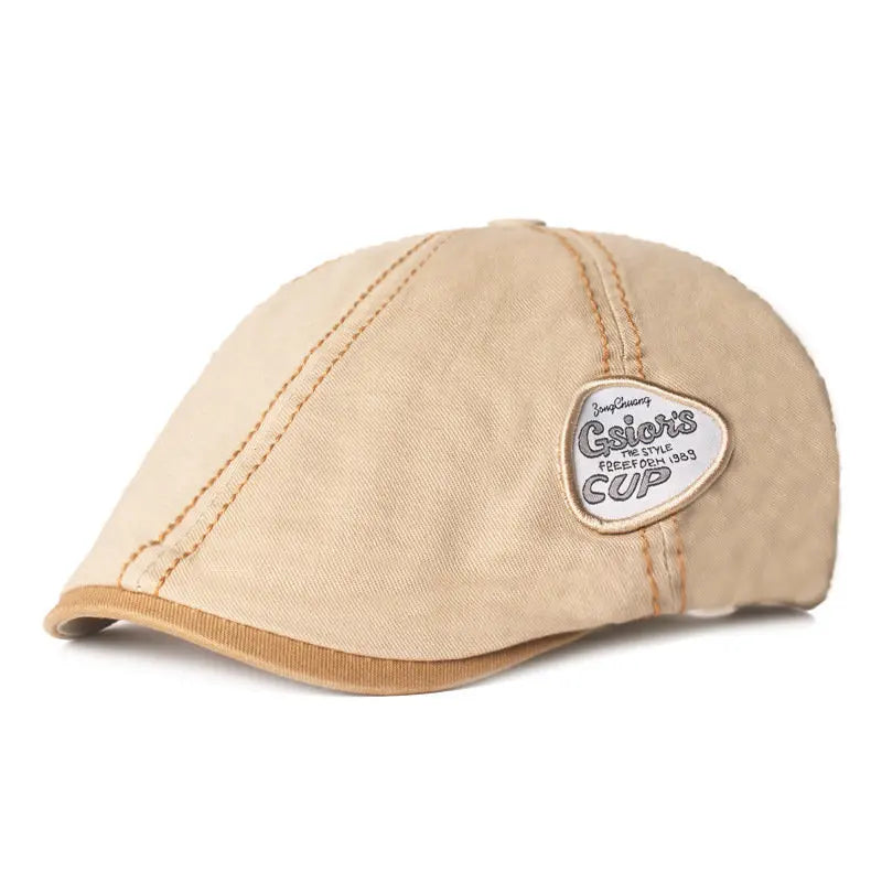 Gsior's Cup Cotton Flat Cap