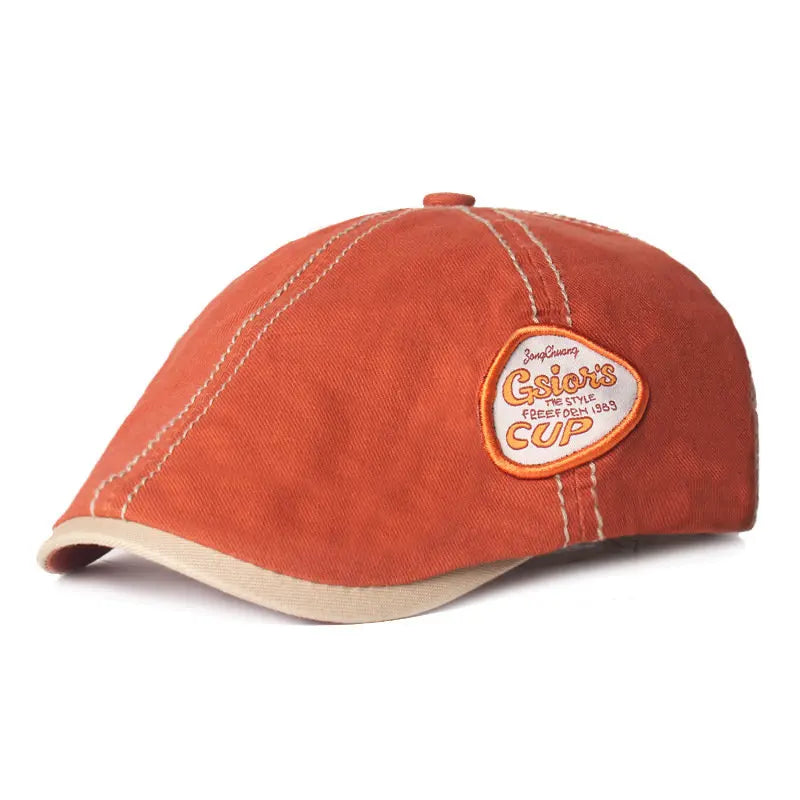 Gsior's Cup Cotton Flat Cap