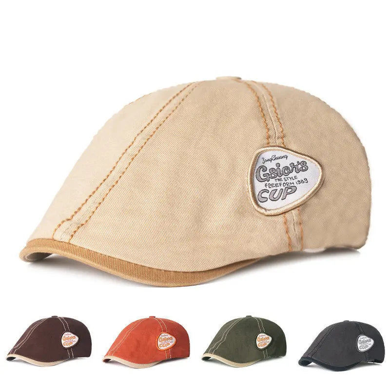 Gsior's Cup Cotton Flat Cap