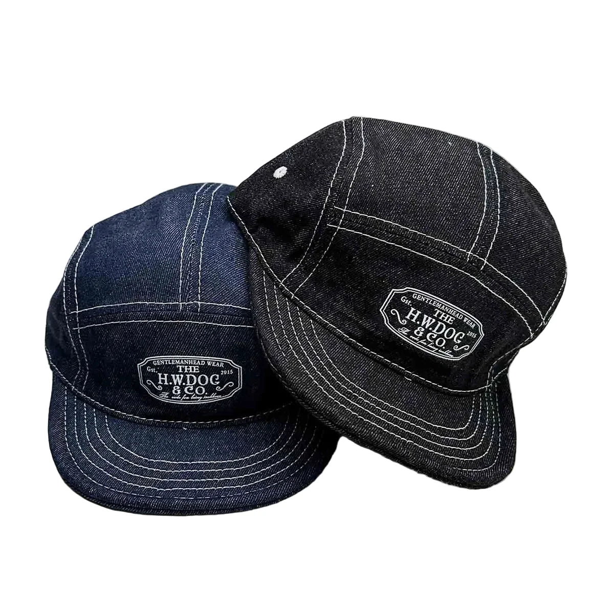 H.W DOG Denim 5-Panels Cap