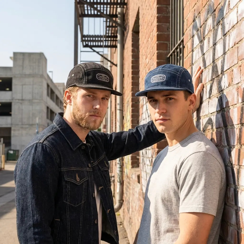 H.W DOG Denim 5-Panels Cap
