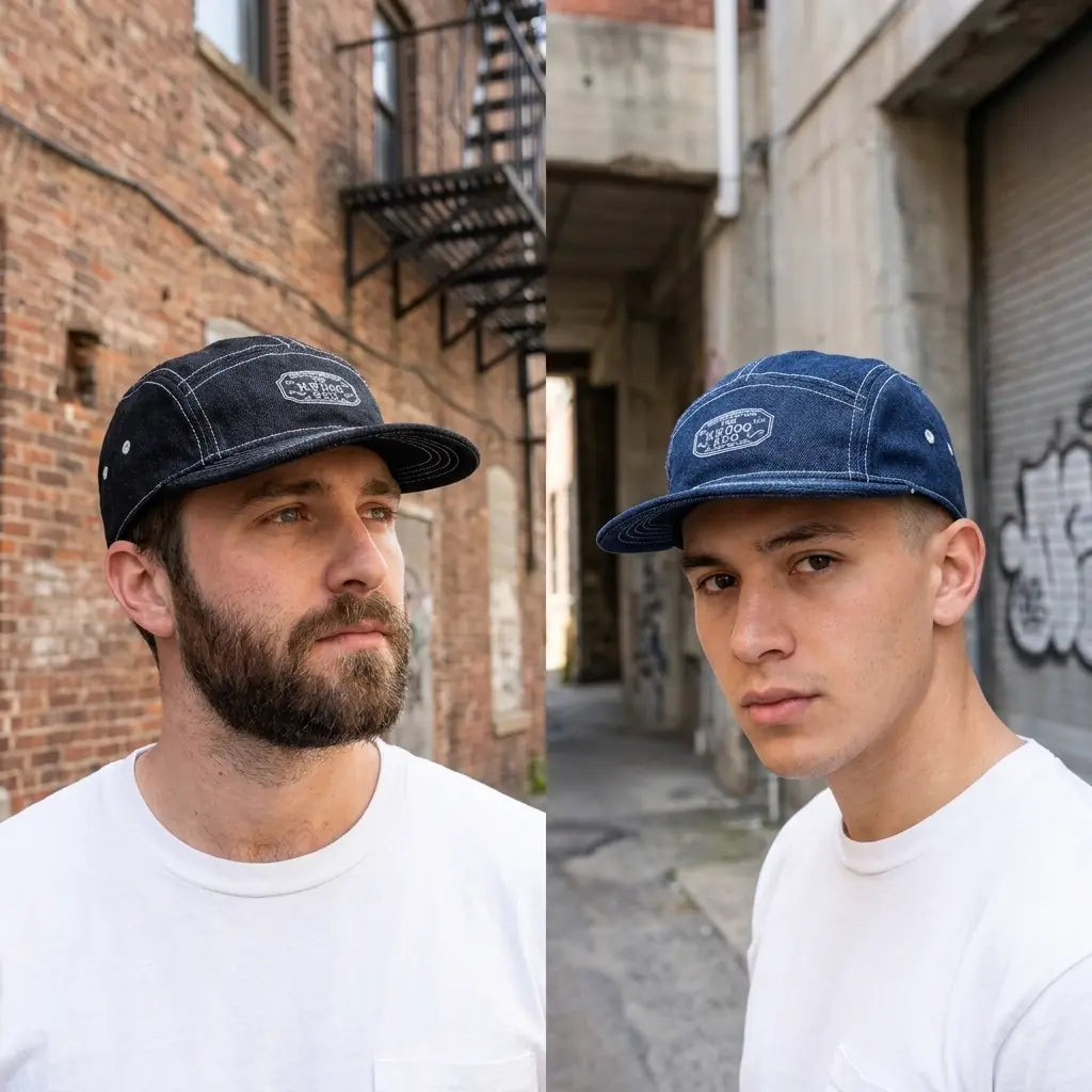 H.W DOG Denim 5-Panels Cap