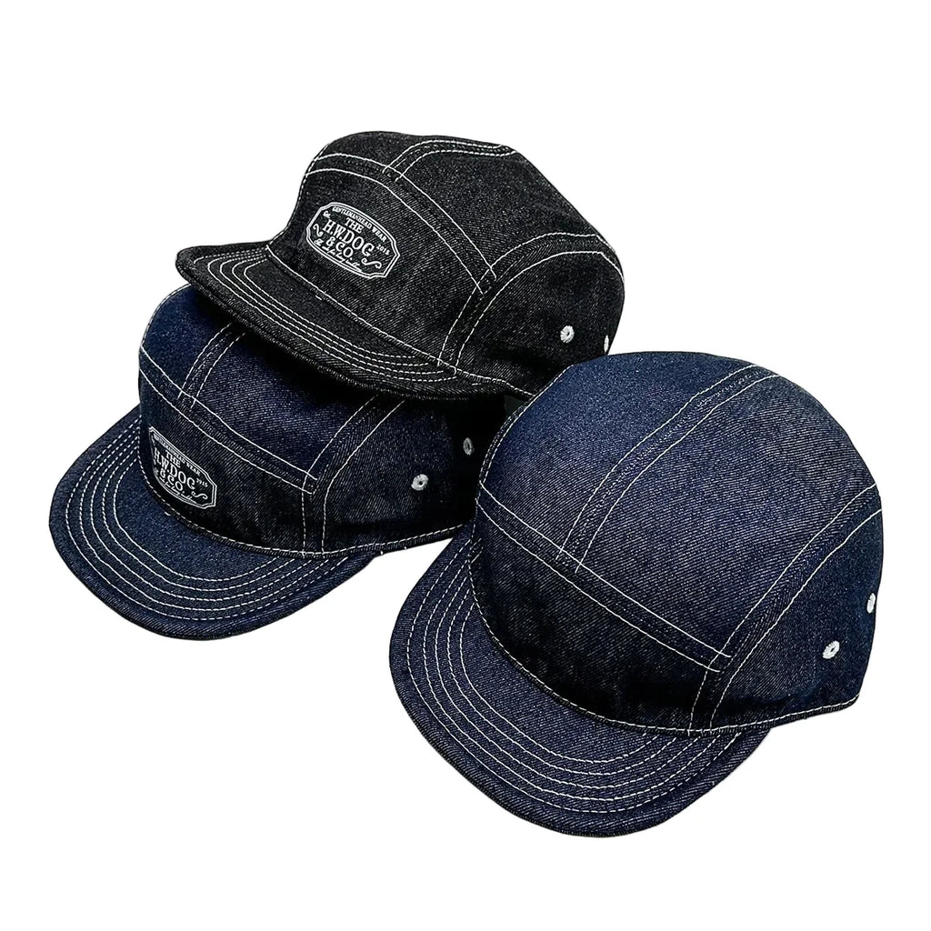 H.W DOG Denim 5-Panels Cap