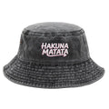 Hakuna Matata Washed Cotton Bucket Hat