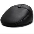 Haller Winter Leather Flat Cap