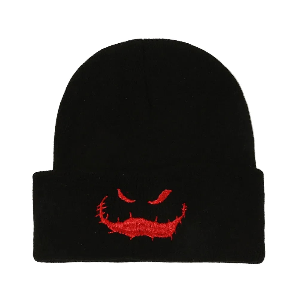 Halloween Creepy Winter Knitted Beanie