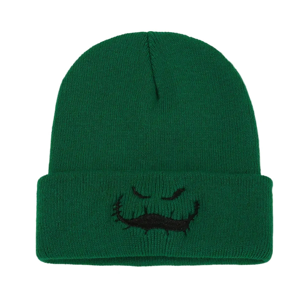 Halloween Creepy Winter Knitted Beanie