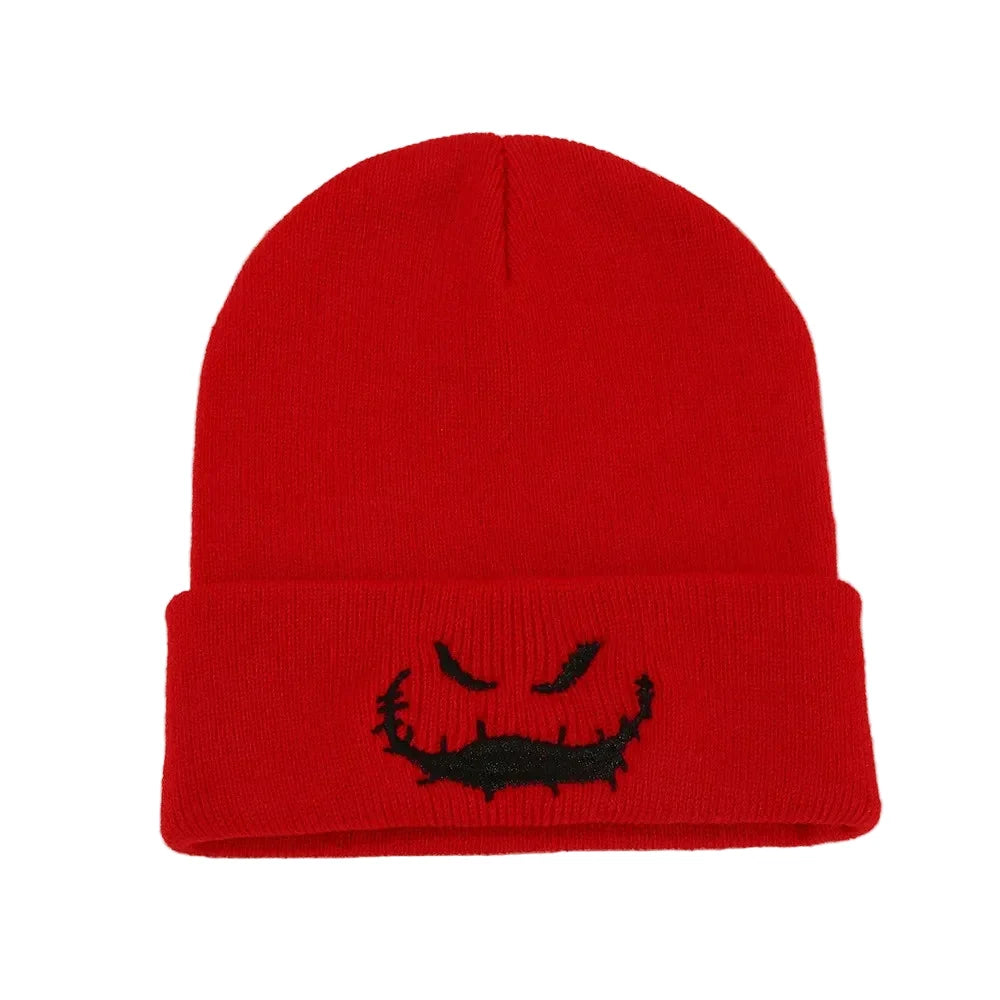Halloween Creepy Winter Knitted Beanie