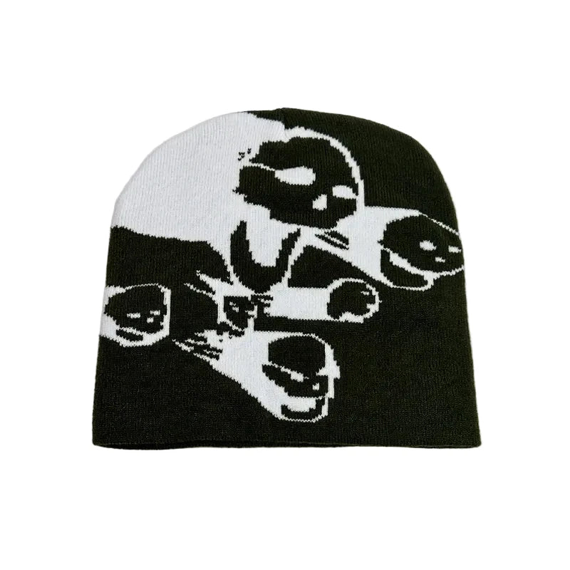 Halloween Ghosts Knitted Beanie