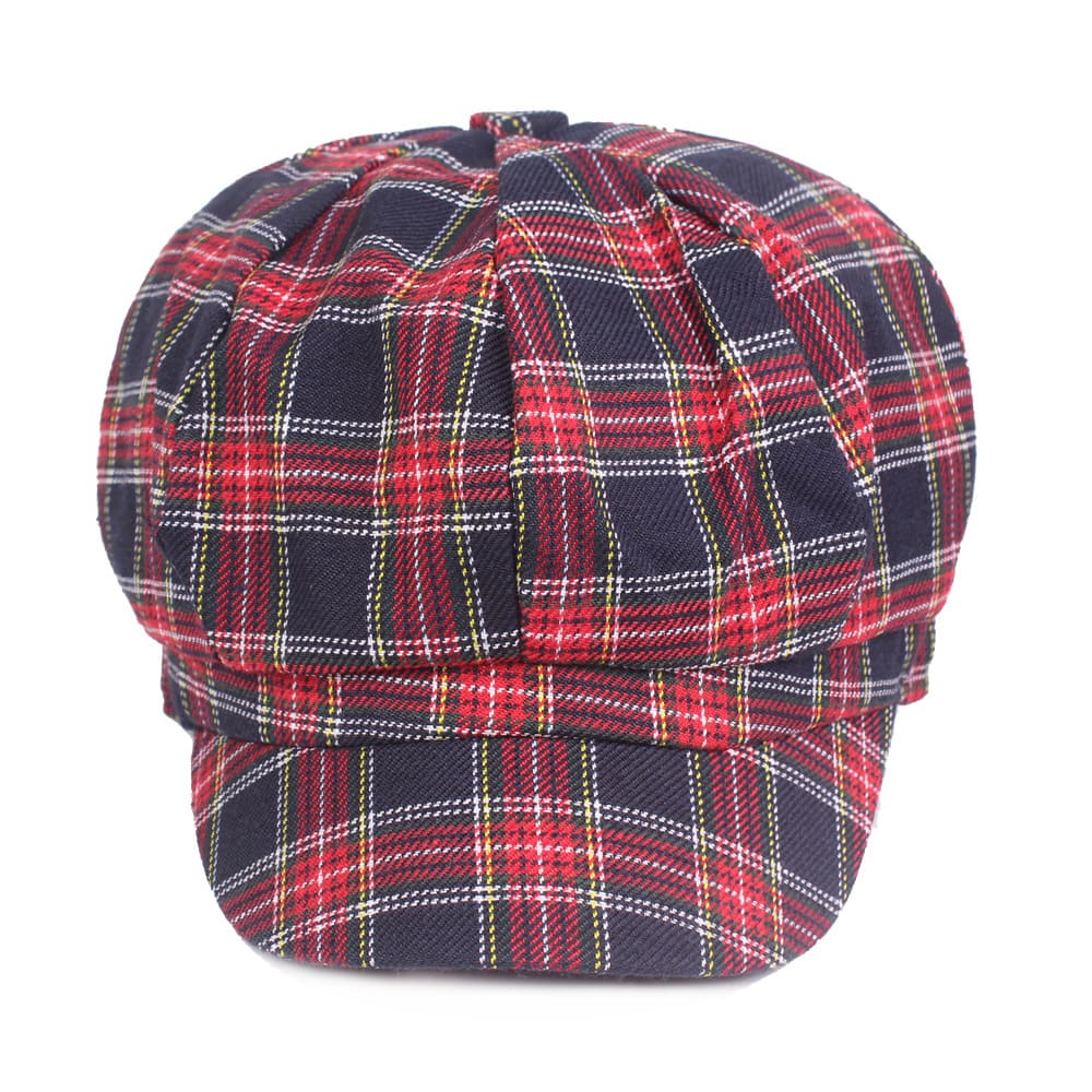 Hampshire Tartan Newsboy Cap