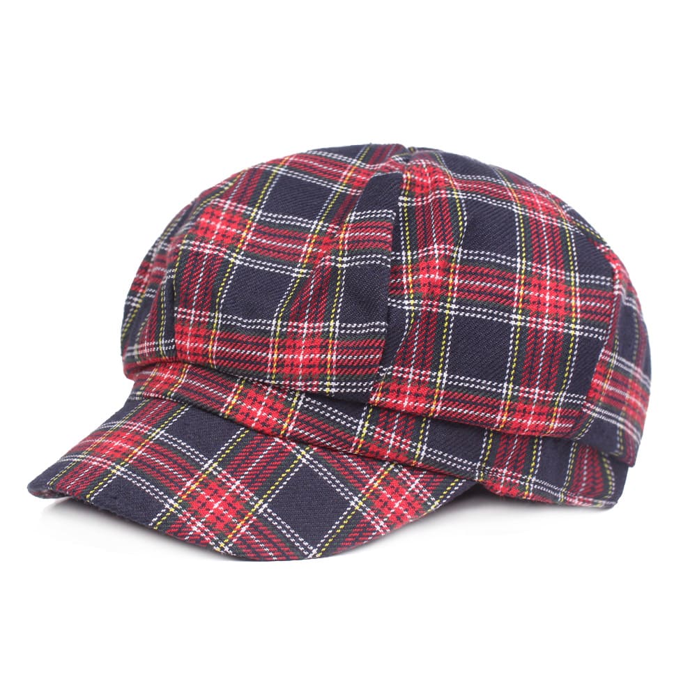 Hampshire Tartan Newsboy Cap