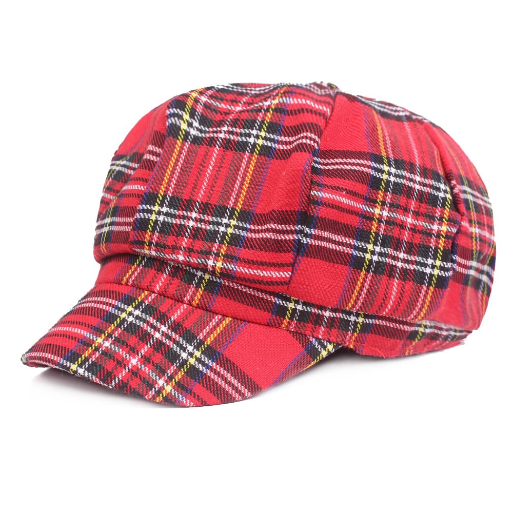 Hampshire Tartan Newsboy Cap