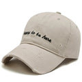 Happy To Be Here Cotton Baseball Cap