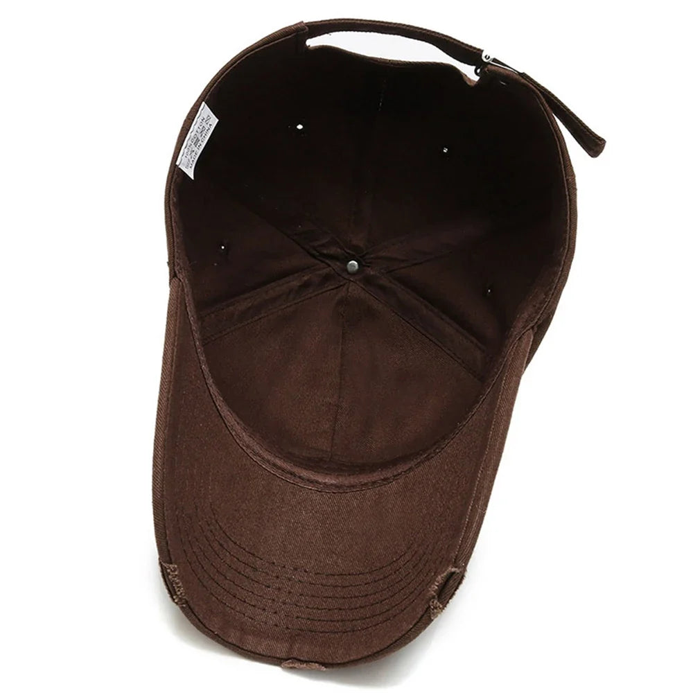 Happy To Be Here Cotton Baseball Cap