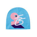 Harajuku Y2k Blue Skully Beanie