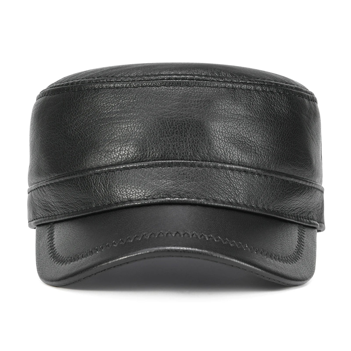 Harold Genuine Leather Army Cap