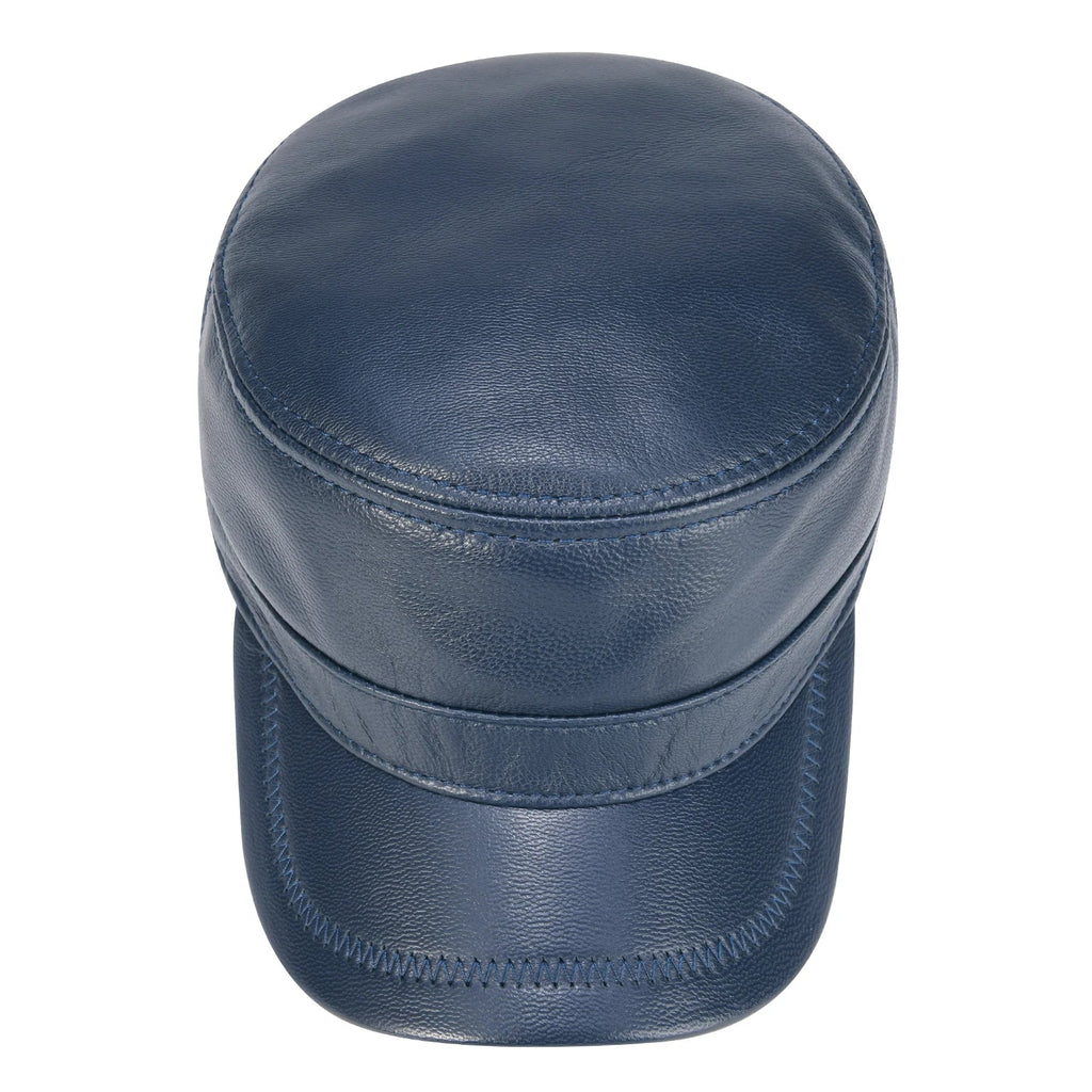 Harold Genuine Leather Army Cap