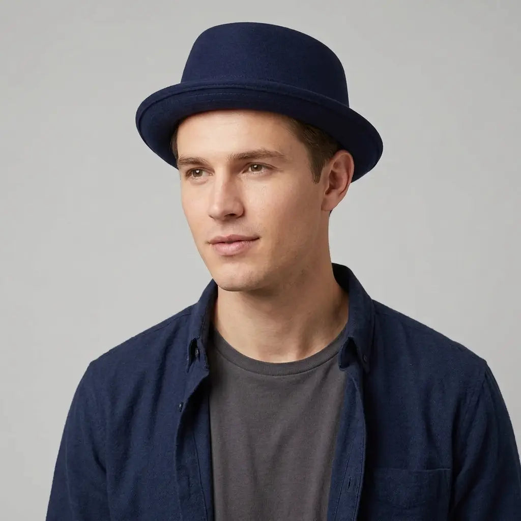 Harris Plain Wool Porkpie Hat