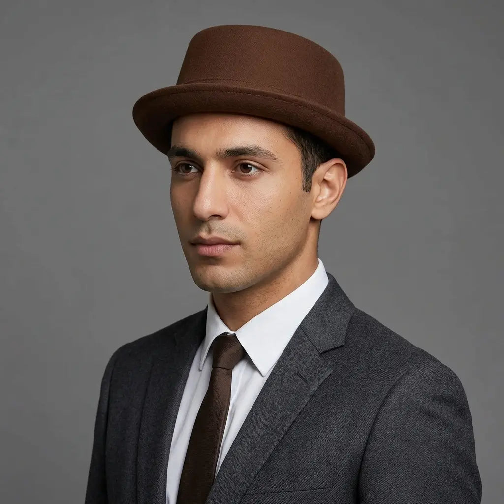 Harris Plain Wool Porkpie Hat