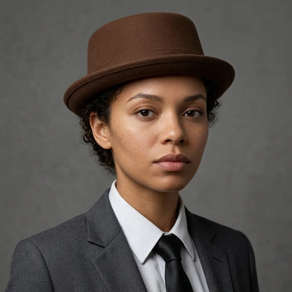 Harris Plain Wool Porkpie Hat
