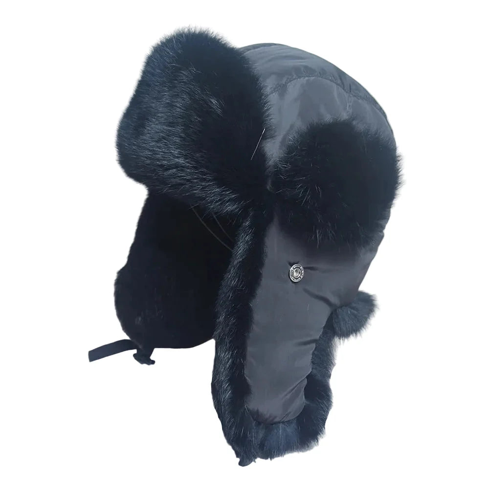 Hastings Winter Fur Trapper Bomber Hat
