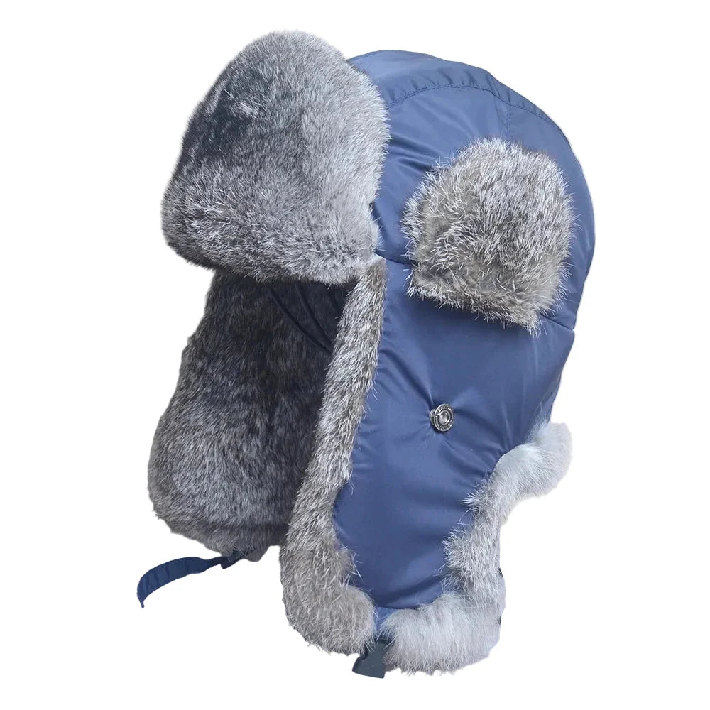 Hastings Winter Fur Trapper Bomber Hat