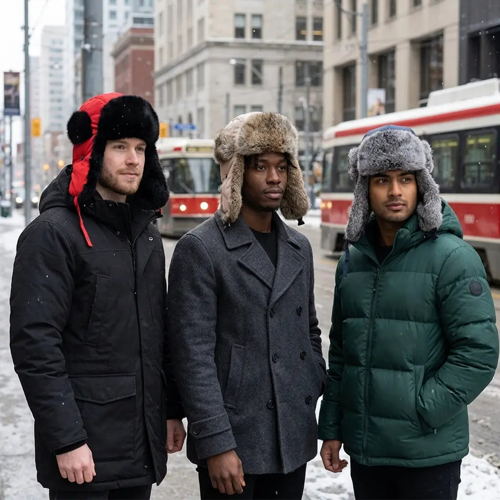 Hastings Winter Fur Trapper Bomber Hat