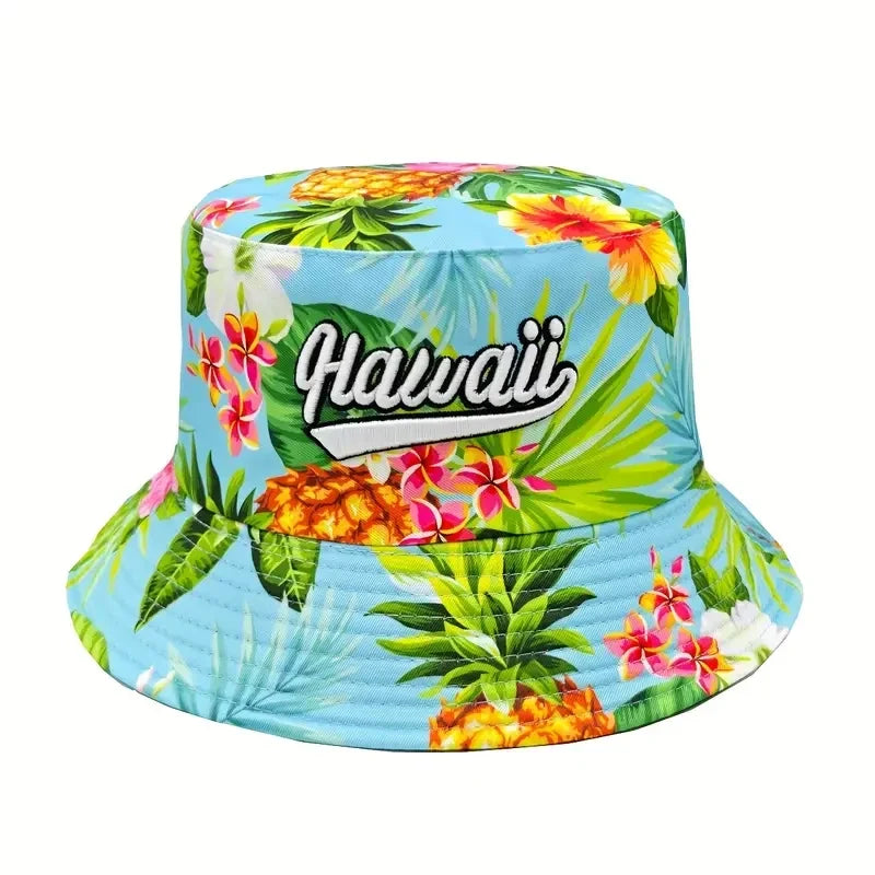 Hawaii Summer Reversible Bucket Hat