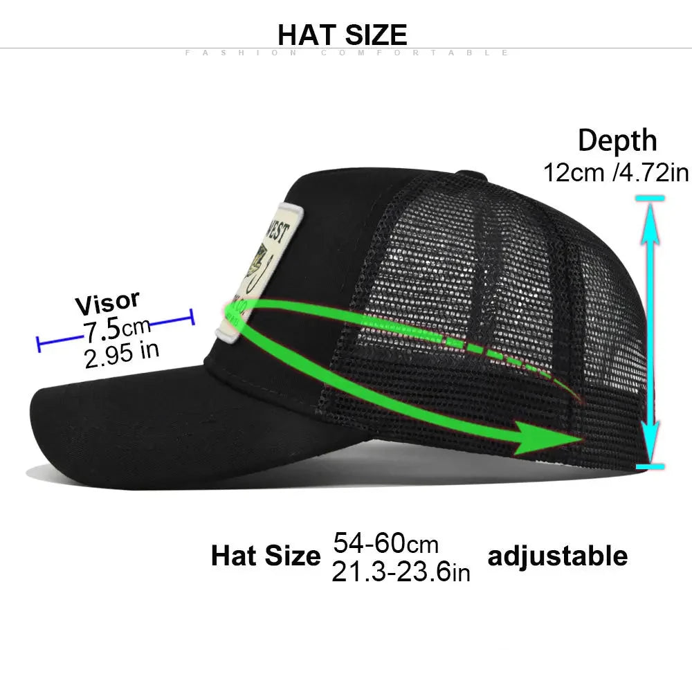 Hays West Hook Co. Fishing Trucker Cap