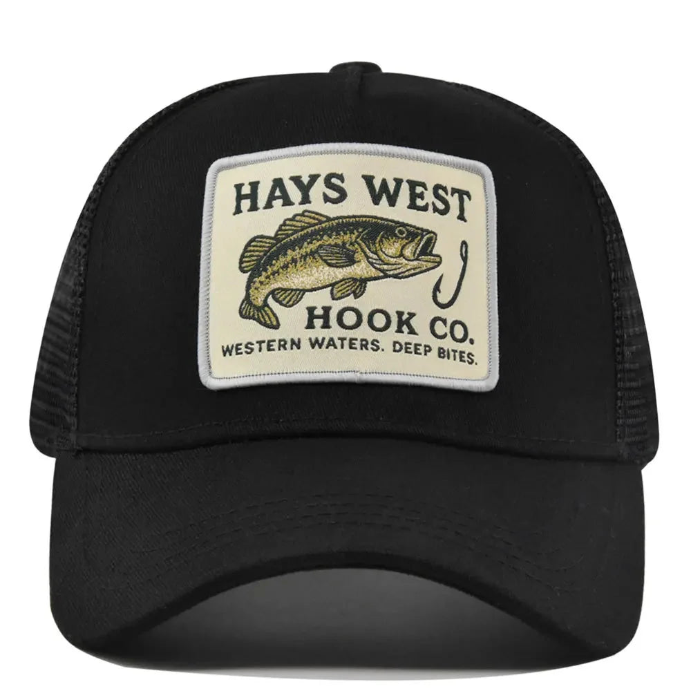 Hays West Hook Co. Fishing Trucker Cap