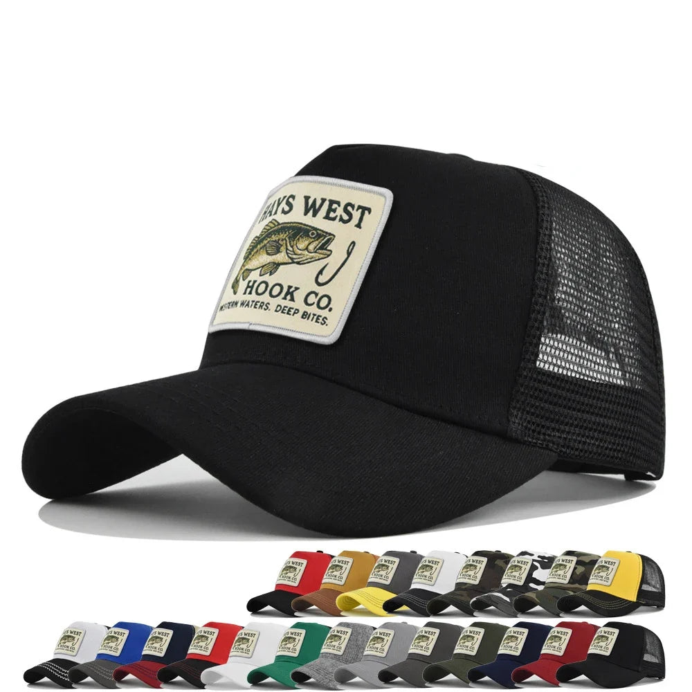 Hays West Hook Co. Fishing Trucker Cap