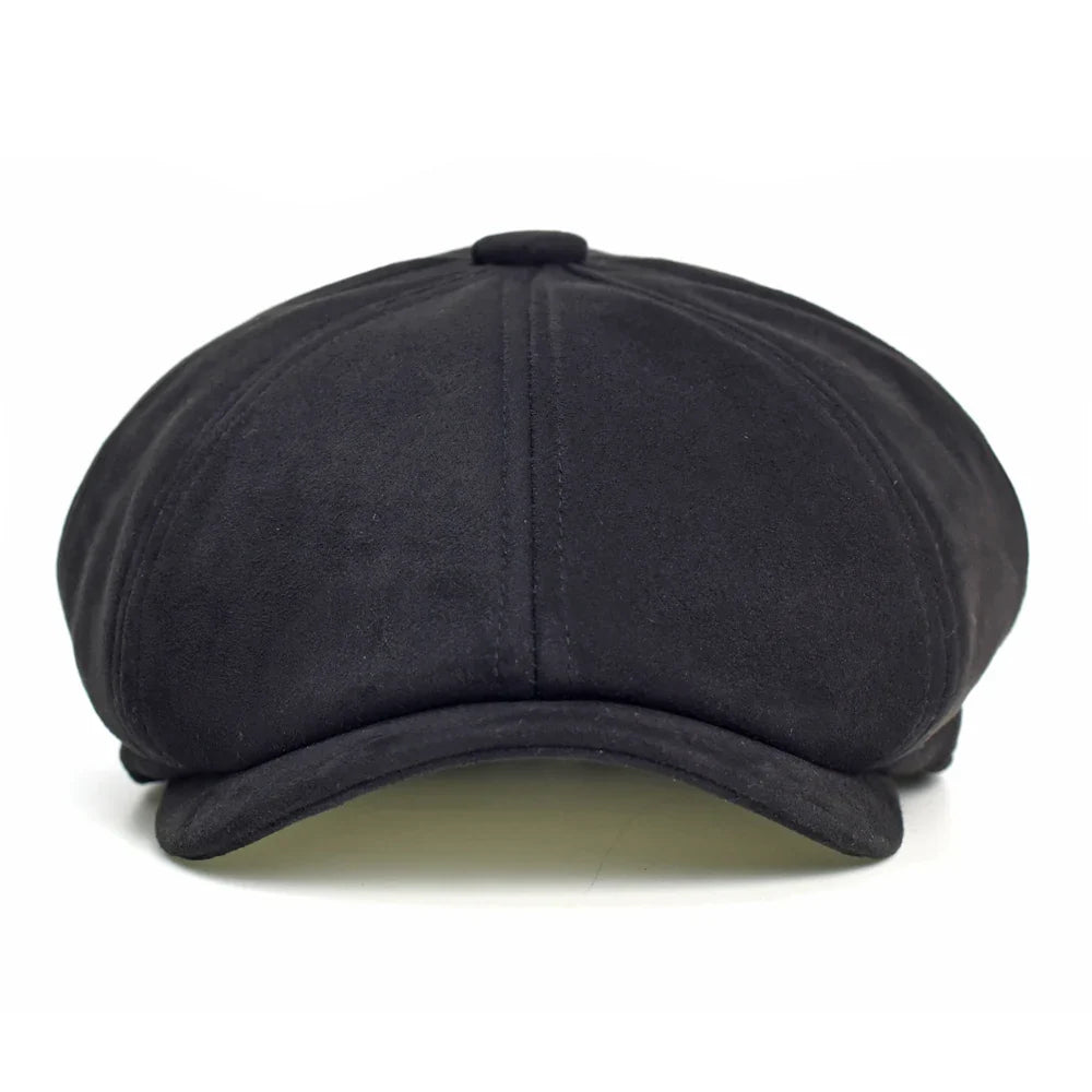 Hayton Suede Newsboy Cap