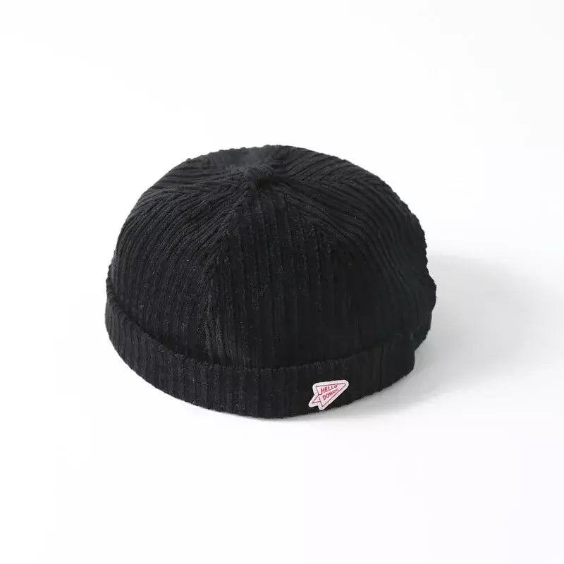 Hello Domog Corduroy Docker Cap