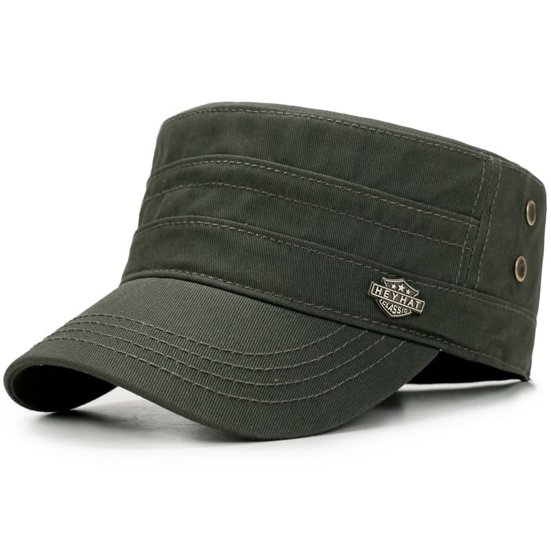 HeyHat Classic Cotton Army Cap